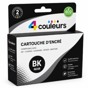 Cartouche d’encre noire compatible – 4Couleur
