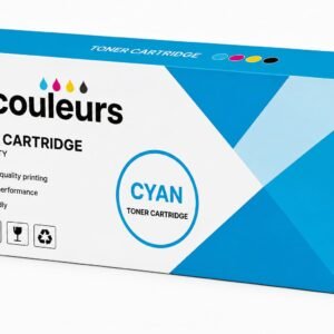Toner cyan compatible pour imprimante – 4Couleur