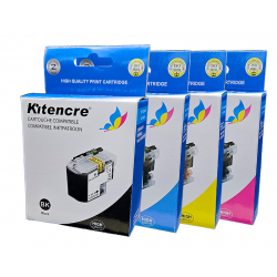 Pack de 4 Cartouches LC-521 K / C / M / Y