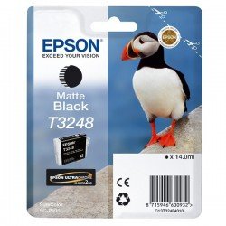 Cartouche d'encre Epson T3248 NOIRE MATE