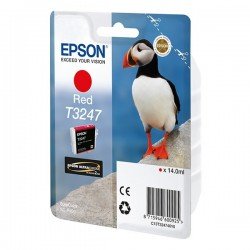 Cartouche d'encre Epson T3247 ROUGE