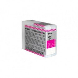 Cartouche d'encre Epson T580A Vivid Magenta