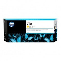 Cartouche d'encre HP 728 Jaune EXTRA HC