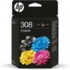 Cartouche d'encre HP  n°308 Pack Noir et couleur