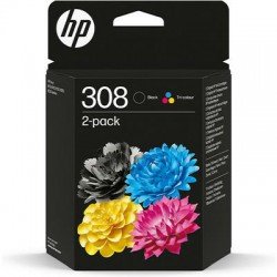 Cartouche d'encre HP  n°308 Pack Noir et couleur