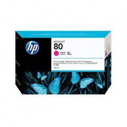 Cartouche d'encre HP n°80 Magenta