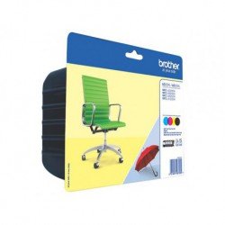 Pack de 4 cartouches d’encre Brother LC229XL et LC225XL
