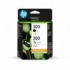 Cartouches HP  n°300 Pack Noir & Couleur