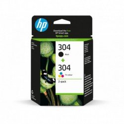 Cartouches HP  n°304 Pack Noir & Couleur