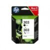 Cartouches HP  n°303 Pack Noir & Couleur