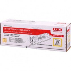 Toner OKI 5100-5200-5300-5400 Jaune High Yield