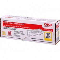 Tambour OKI C5800/C5900 Jaune